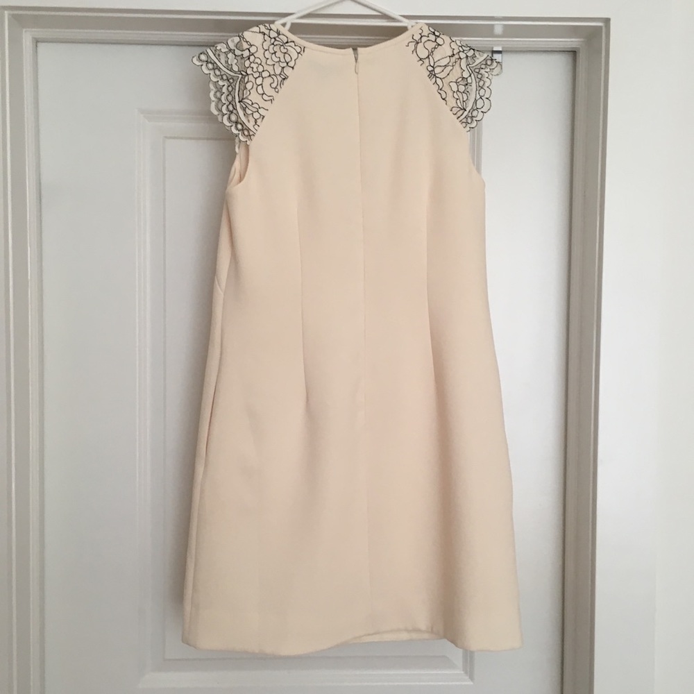 J.Crew Lace Edged Cap Sleeve Dress - Picture 3 of 8